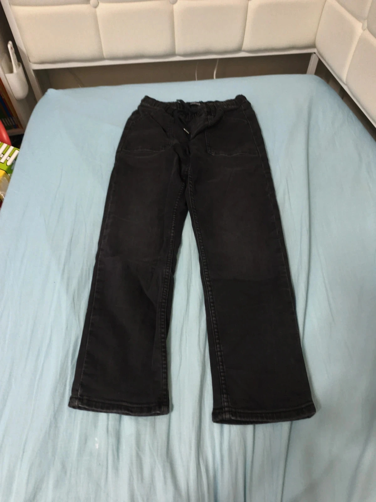 Jean Creeks noir taille élastique